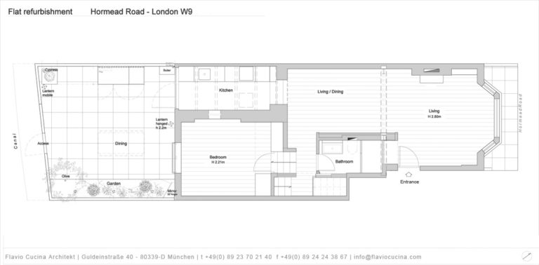Flavio Cucina architect _ Westminster London_level 0